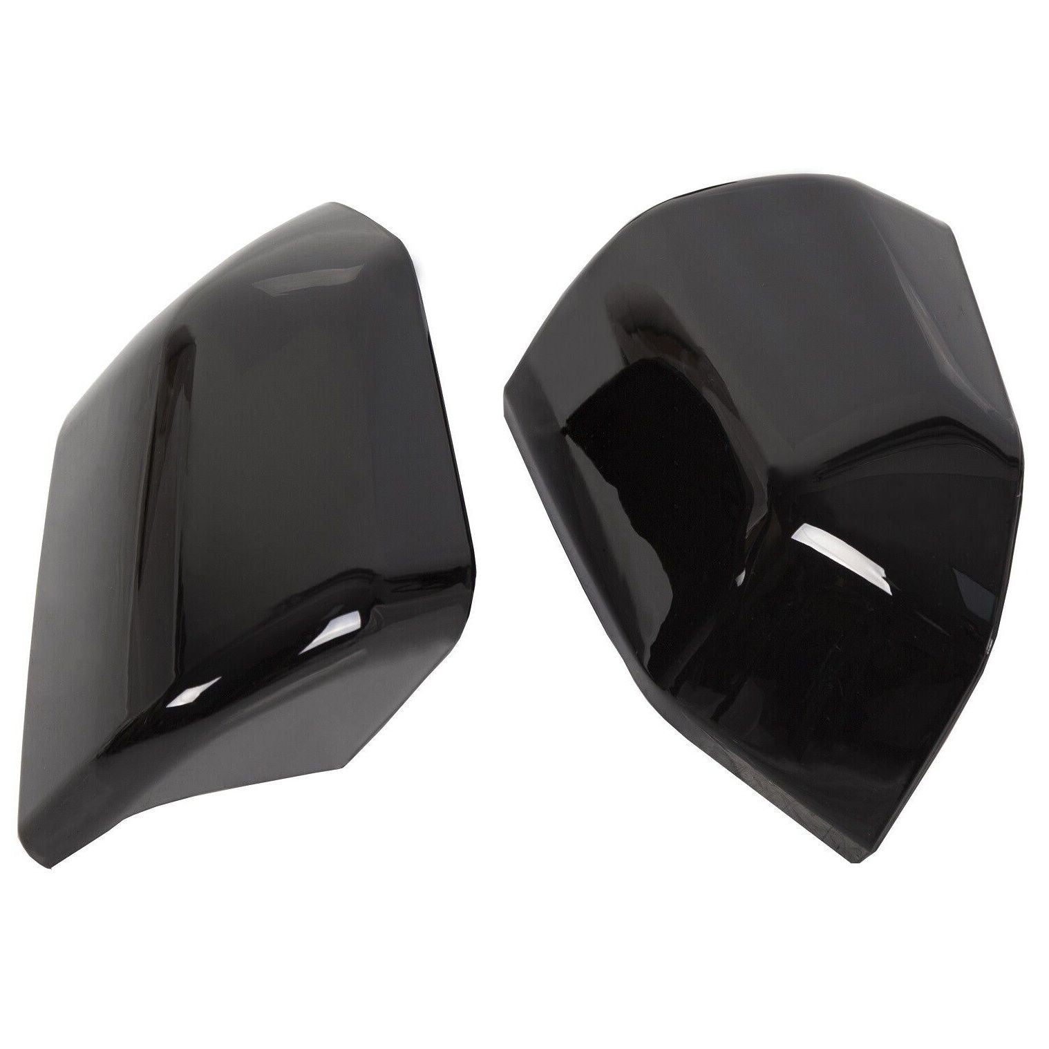 Glossy Black Mirror Covers Caps I613
