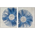 Blue Burst Set of 2 U4302