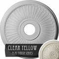 Clear Yellow Berkshire Ceiling Medallion I2302