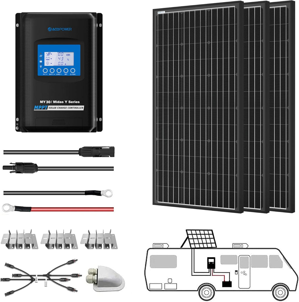 300W Mono Solar Panel Kit V537252