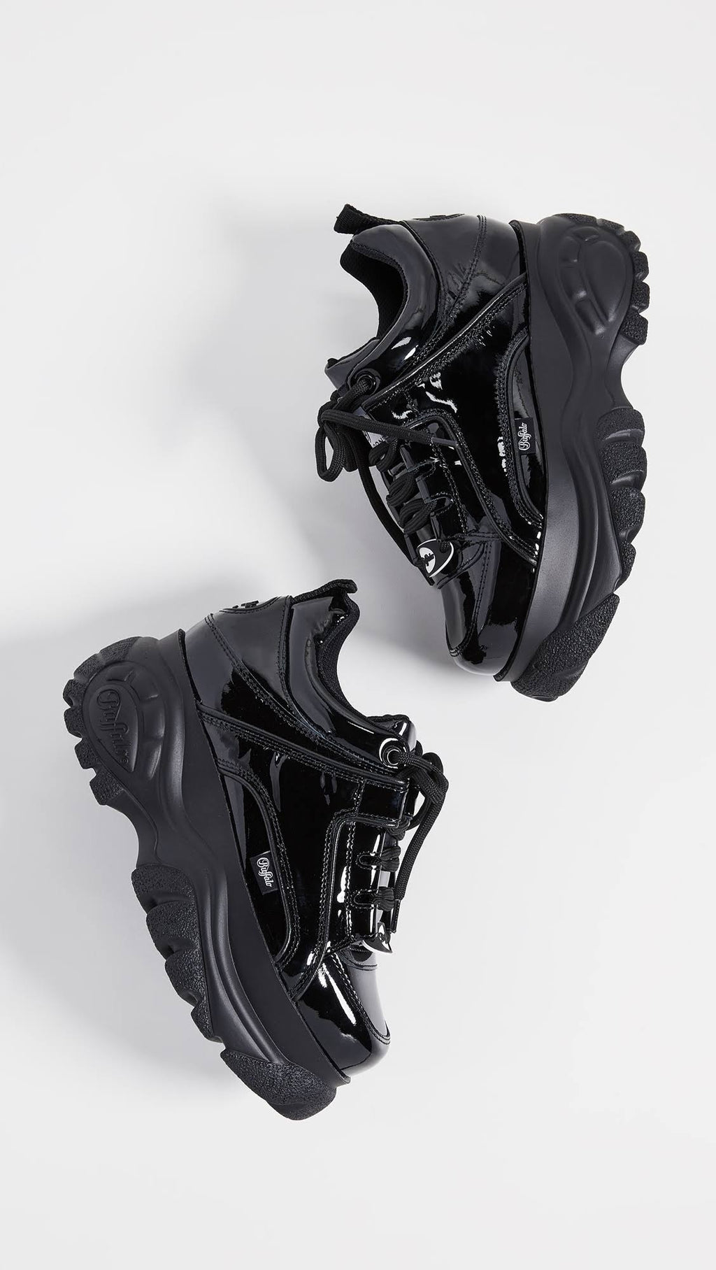 Black Patent Buffalo Shoes Y2331