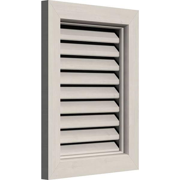 16 inchw x 20 inchh Primed Western Red Cedar Gable Vent X3718