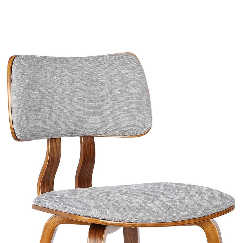 Green Mid-Century Walnut Chair E2640