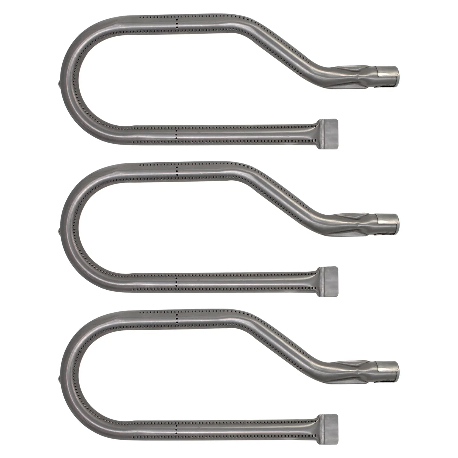 3-Pack Stainless Steel BBQ Gas Grill Tube Burner Replacement Parts P6380