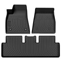 Black Custom Fit Floor Liners for Tesla Model 3 X785
