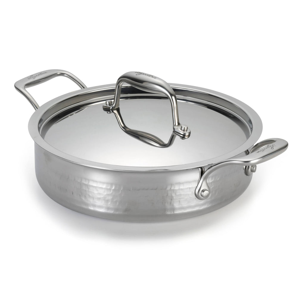 3 Quart Covered Stainless Steel Casserole K23680
