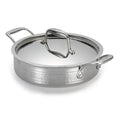 3 Quart Covered Stainless Steel Casserole K23680