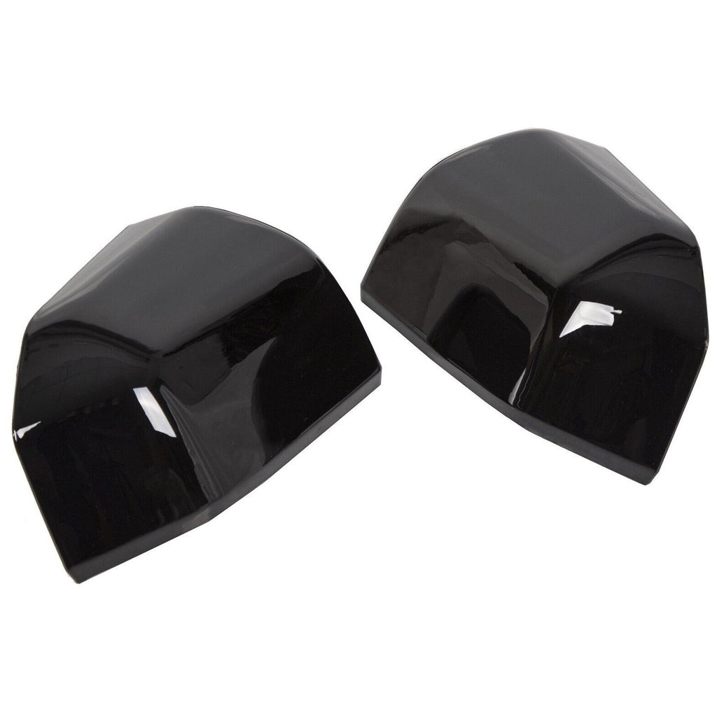Glossy Black Mirror Covers Caps I613