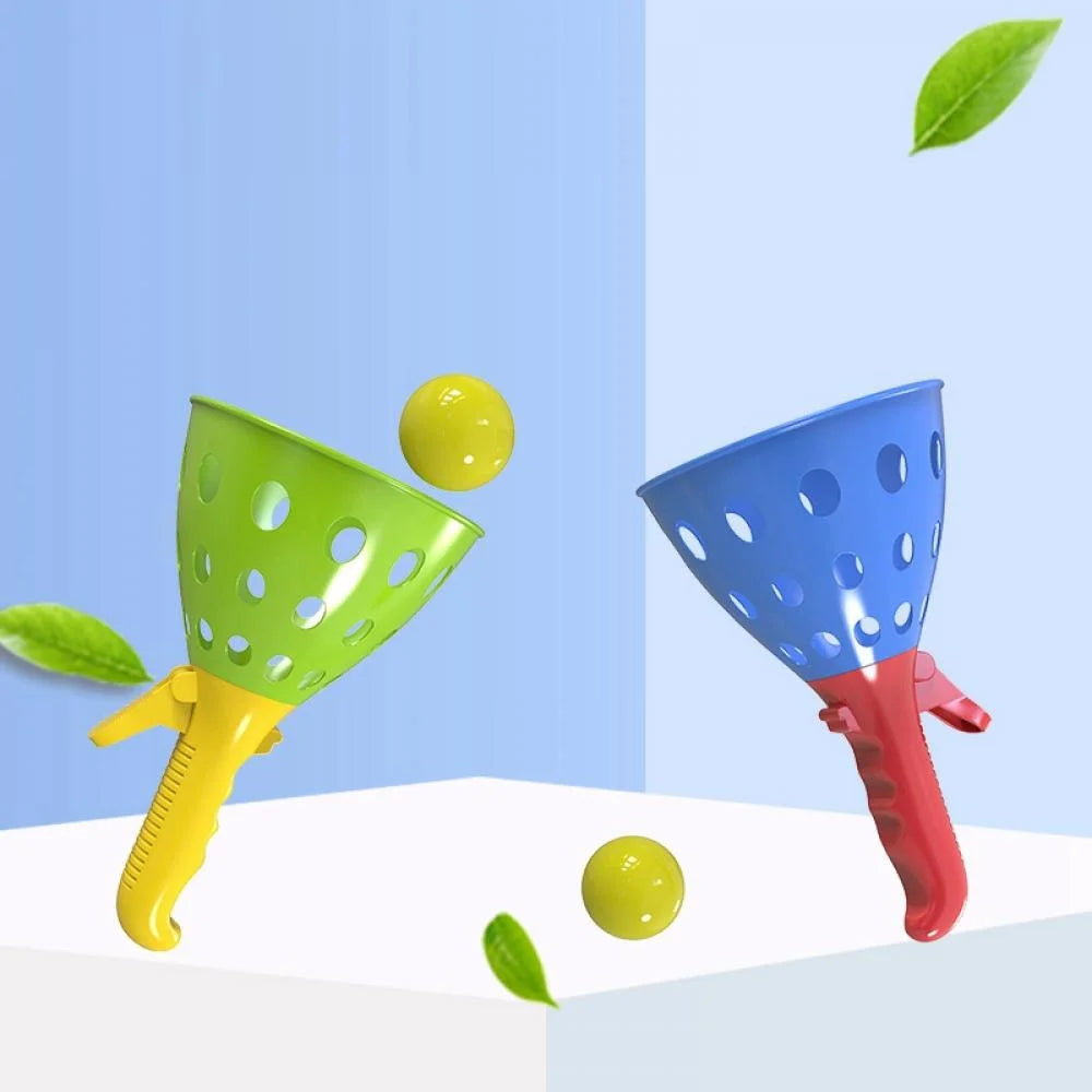 Baby Catch Ball Games with 2 Launcher Baskets and 4 Balls G33564
