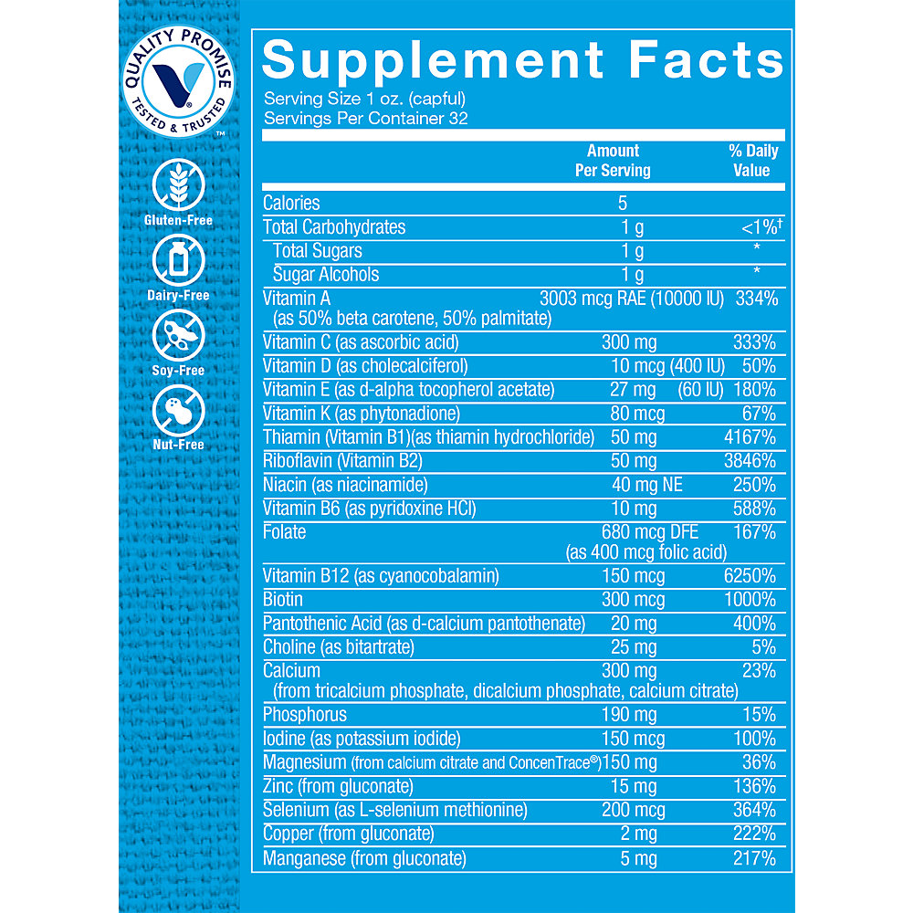 Liquid Multivitamin E341673