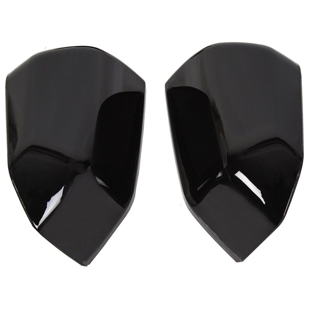 Glossy Black Mirror Covers Caps I613