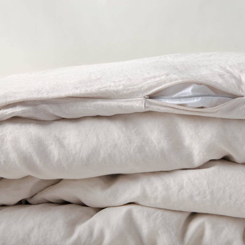 Sand Linen Duvet Cover U689045