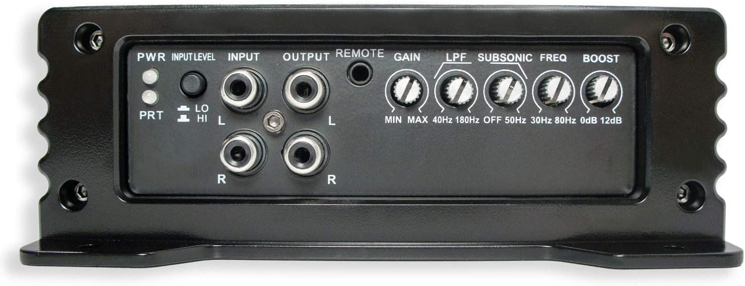 C10 Comp Single 10" Loaded Sub Box Enclosure with Amplifier D26103