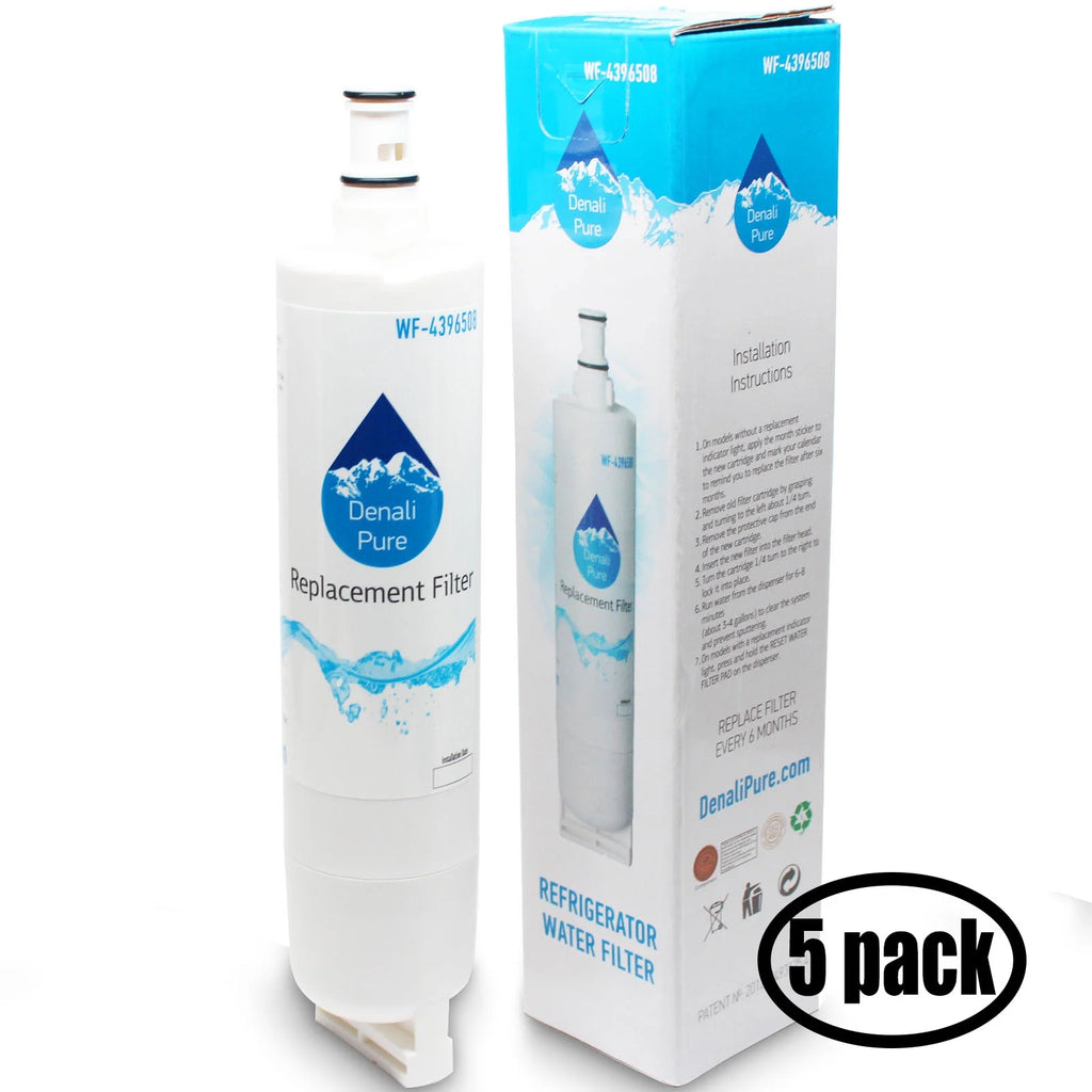 5-Pack Refrigerator Water Filter Cartridge R384