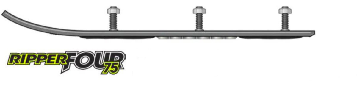Ripper Wearbar and Carbides for SKI-DOO MACH Z 2003 Q8190