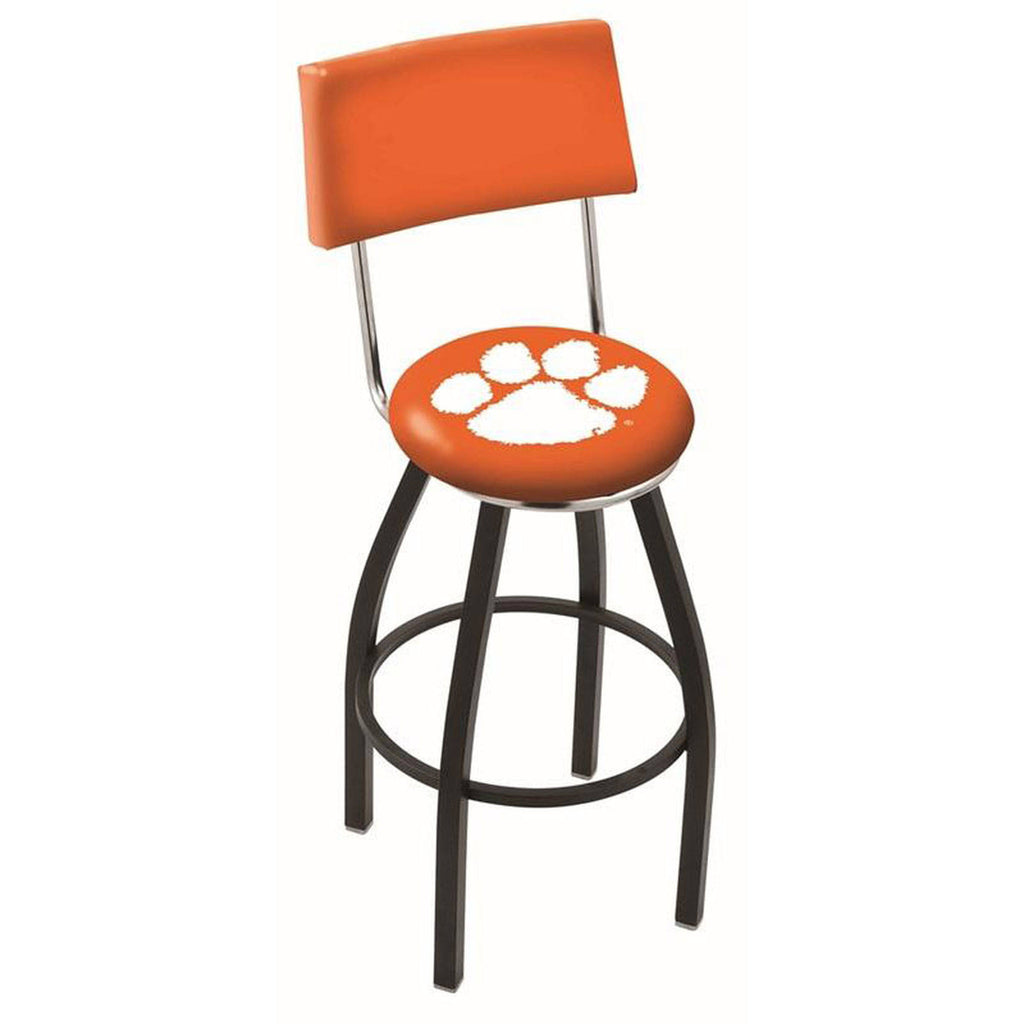 Black Wrinkle Swivel Bar Stool E6572