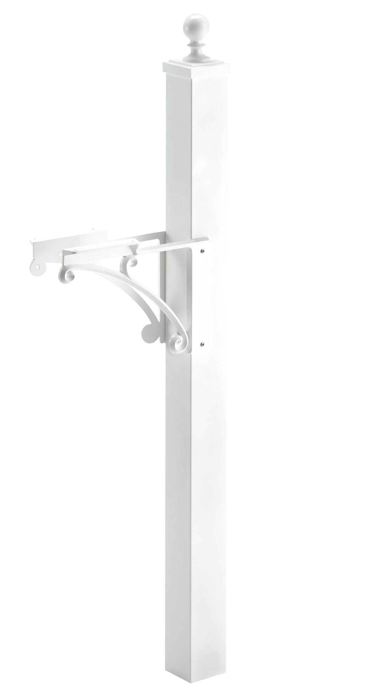 White Extended Deluxe Capitol Post & Brackets P465987
