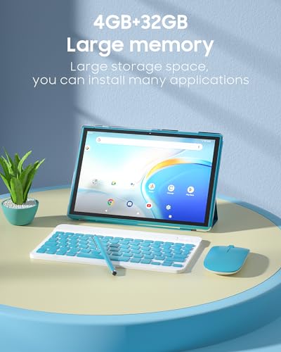 10 inch Android Tablet with Keyboard Case D35513