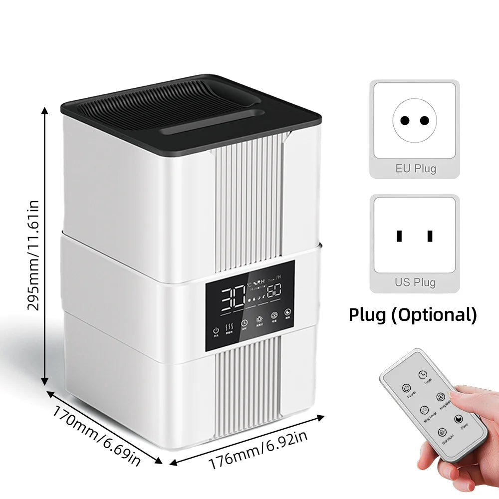 Humidifier 3.5L Cool Mist with Auto Shut-Off S4565