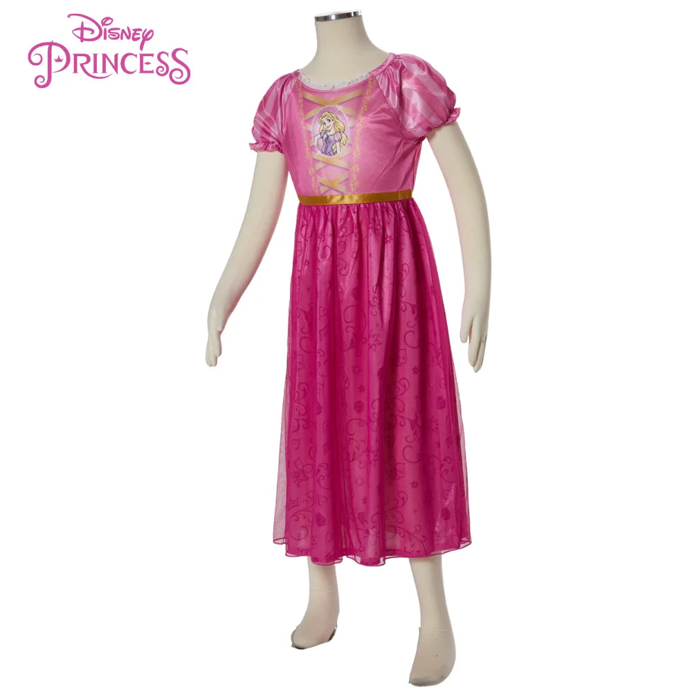 Pink Short Sleeve Girls Nightgown Sleepwear L822