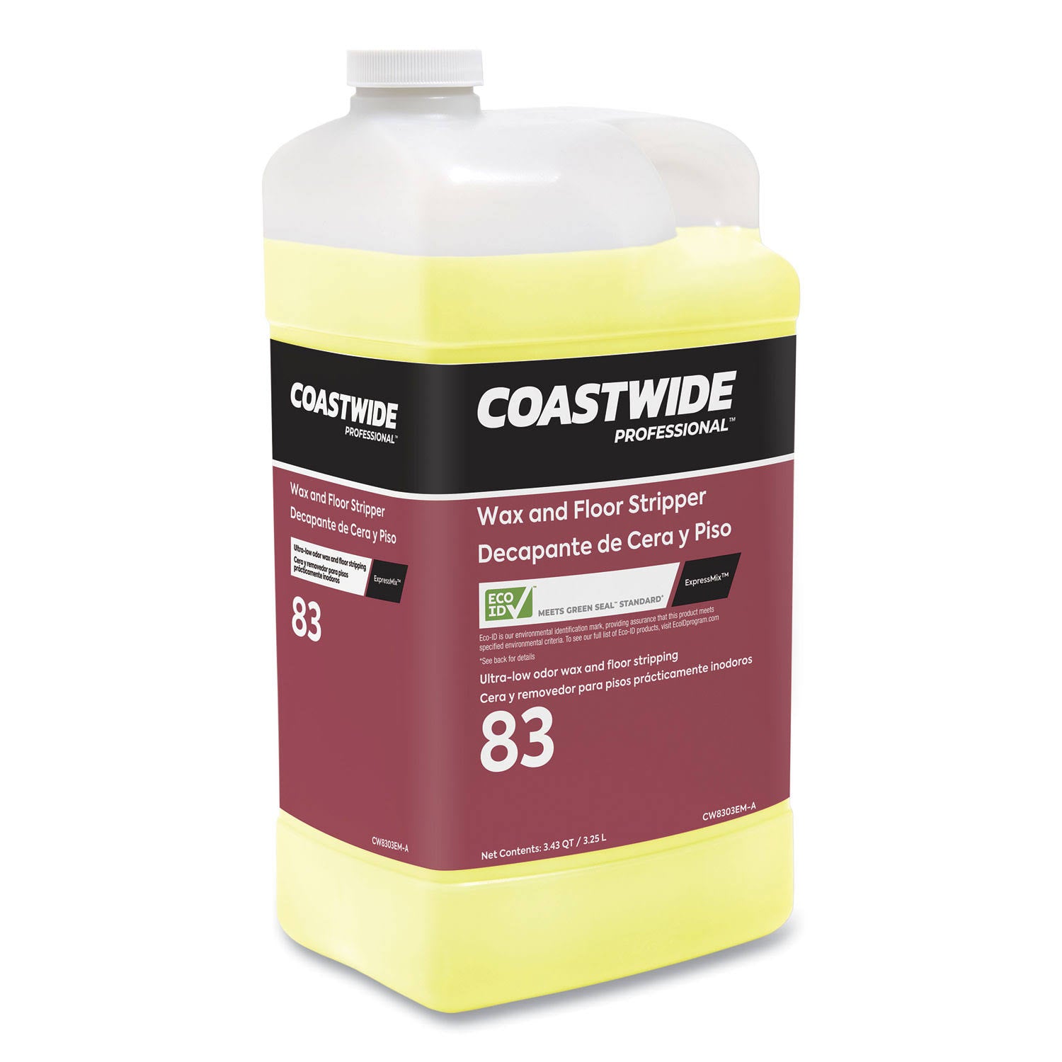 Wax and Floor Stripper 3.25 L Bottle 2/Carton Y86277