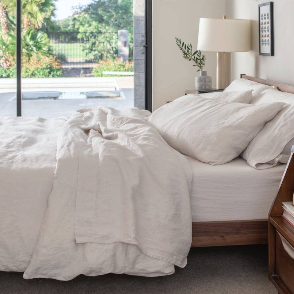 Sand Linen Duvet Cover U689045
