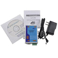 RS232/422/485 to Ethernet Converter, Pack of 2 V645067