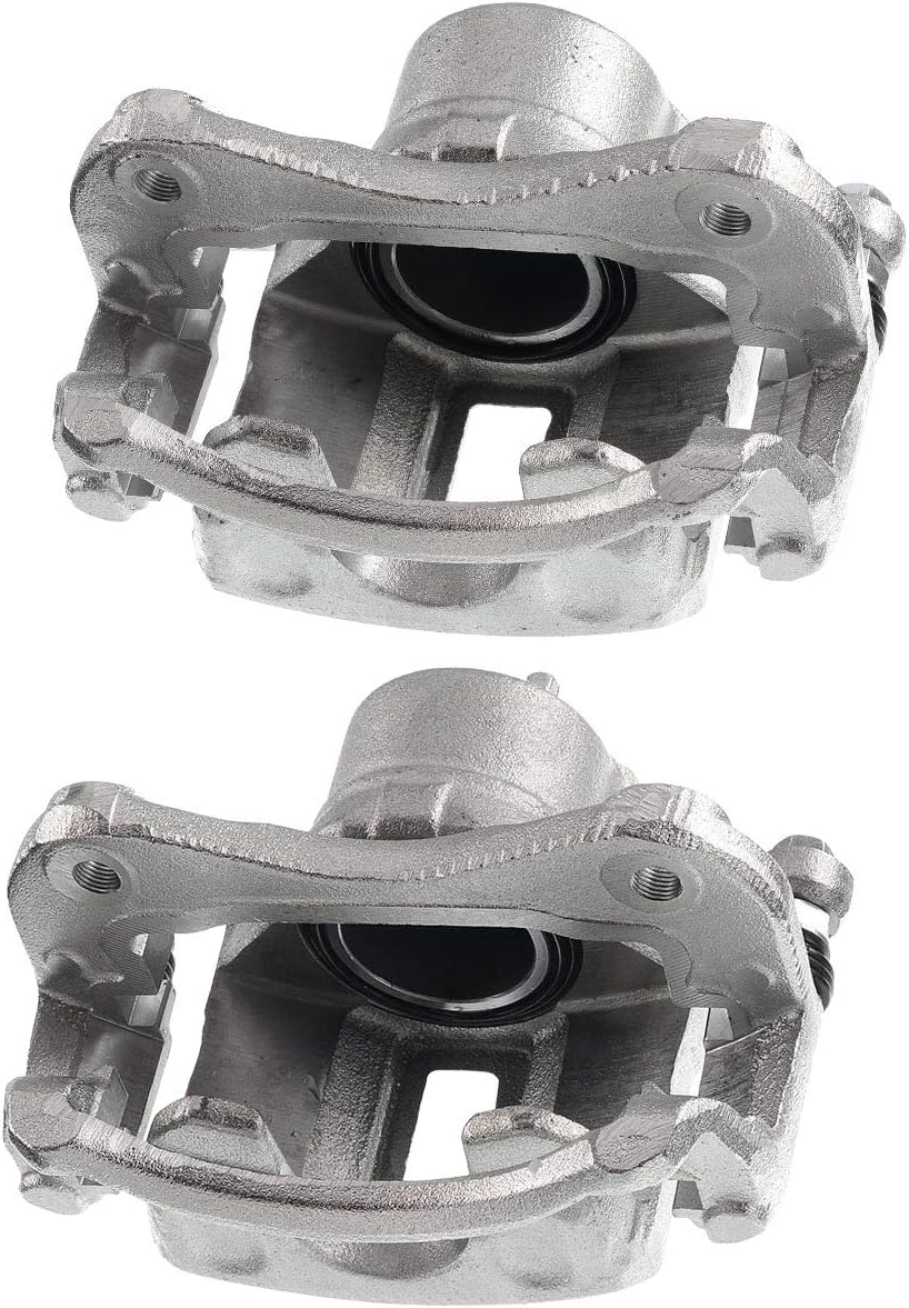 Disc Brake Caliper Assembly with Bracket Front Right Passenger Side Pack of 2 M8553