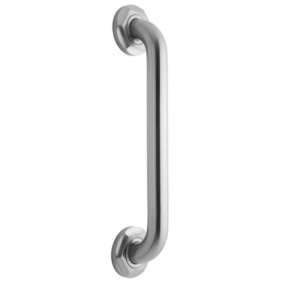 32x22 White Grab Bar with Hex Flange E510