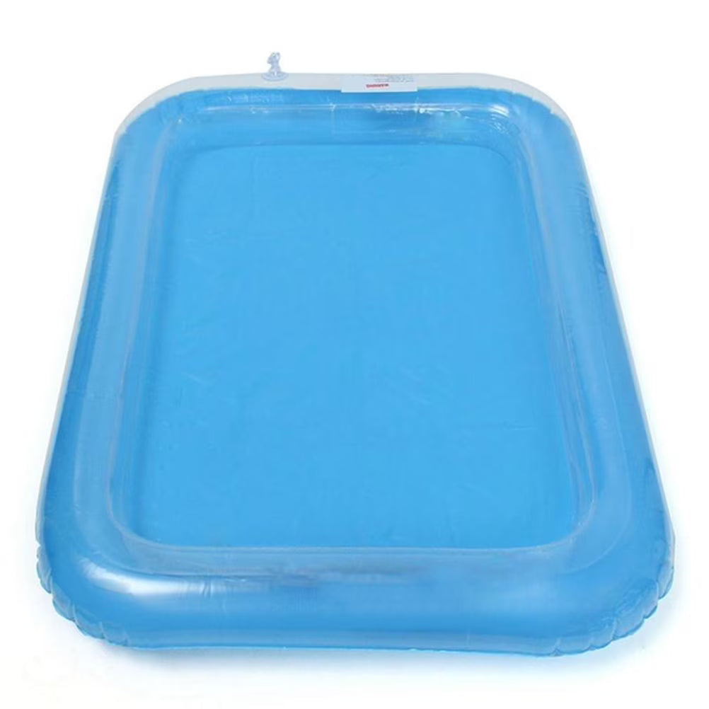 Blue Inflatable Sandbox Play Sand Toy Tray K7585