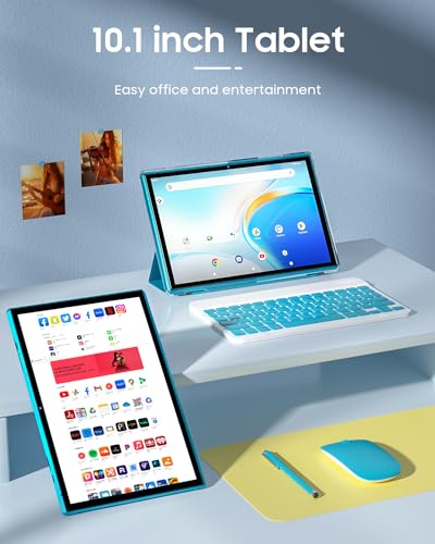 10 inch Android Tablet with Keyboard Case D35513