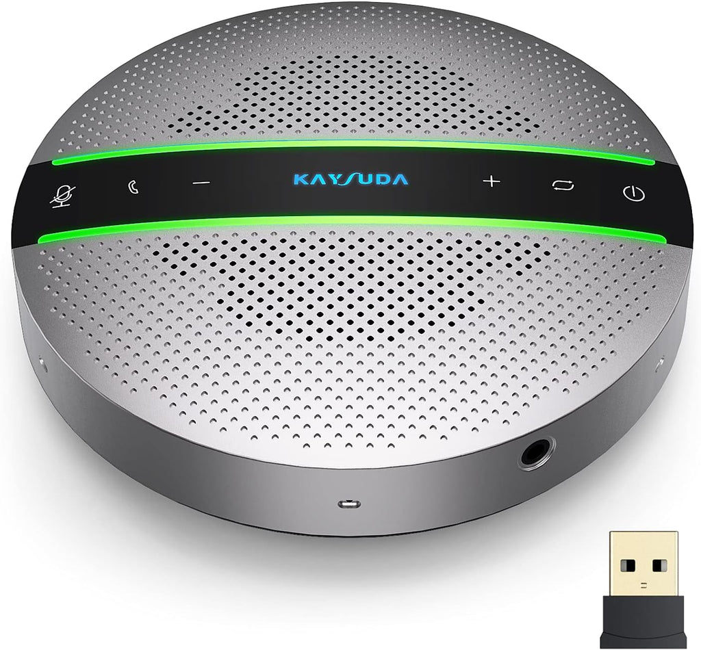 Bluetooth Speakerphone with 6 Microphones, 18H Call Time, Bluetooth 5.0 U6514