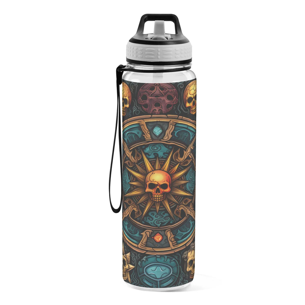32oz Tritan Leakproof Clear Water Bottle with Straw M3963