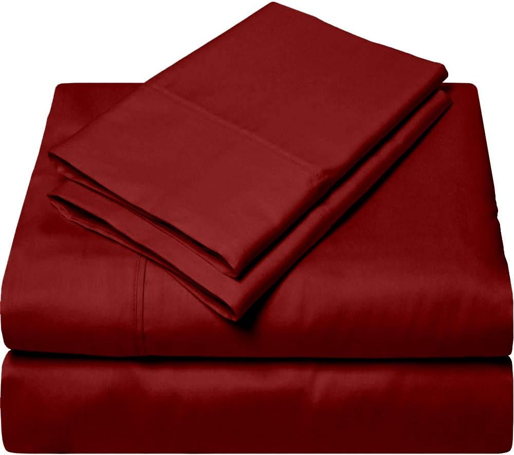Mediterranean Blue Giza Cotton California King Size 16 Inches Extra Deep Pocket Bed Sheet Set U37487