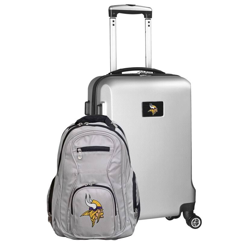 2-Piece Backpack & Carry-On Set - Silver F3860