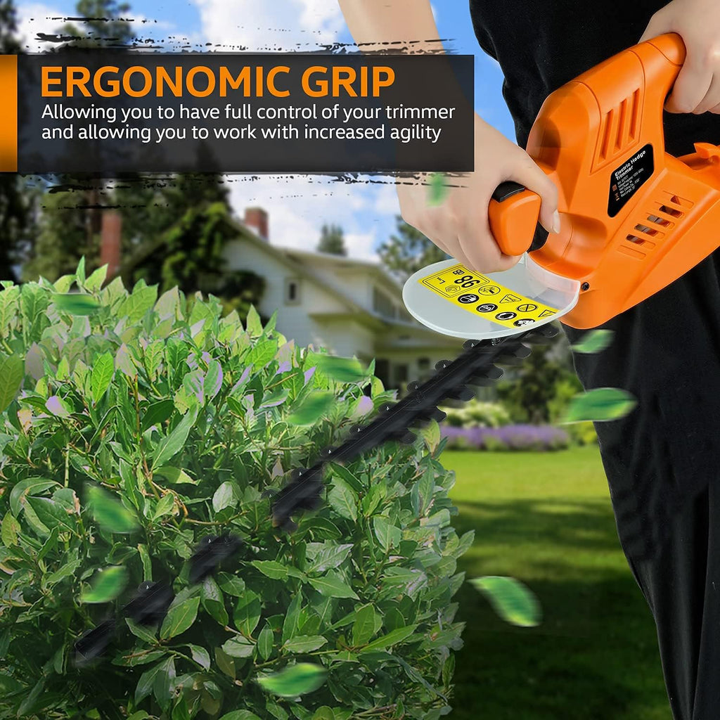 20-Inch Corded Electric Hedge Trimmer Pack of 2 A3076