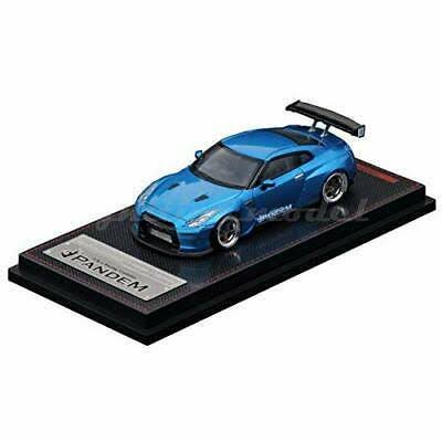 1/64 Blue Metallic Nissan Skyline R35 GT-R Model Car R73602