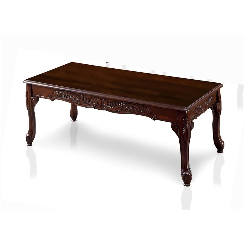 3 Piece Coffee Table Set in Dark Cherry K7669