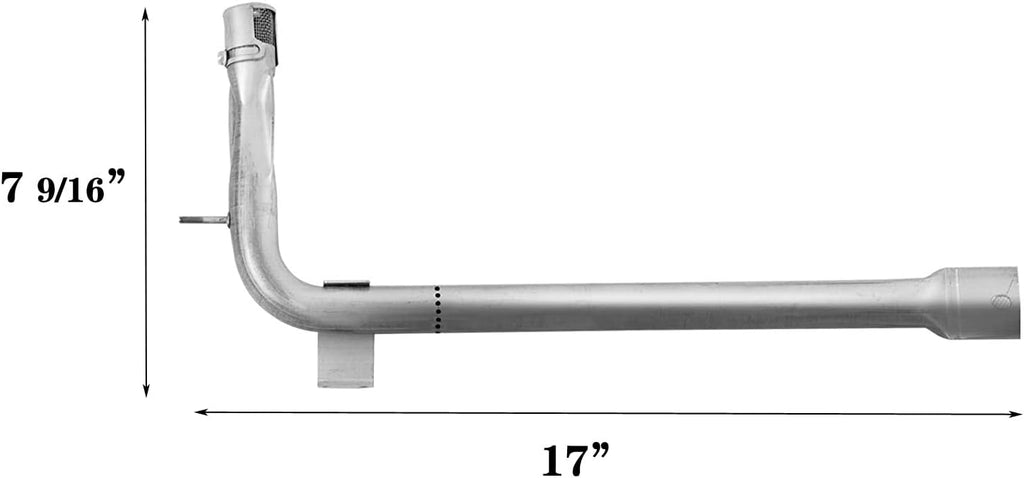 Stainless Steel BBQ Grill Burner Replacement, Pack of 2 M56890