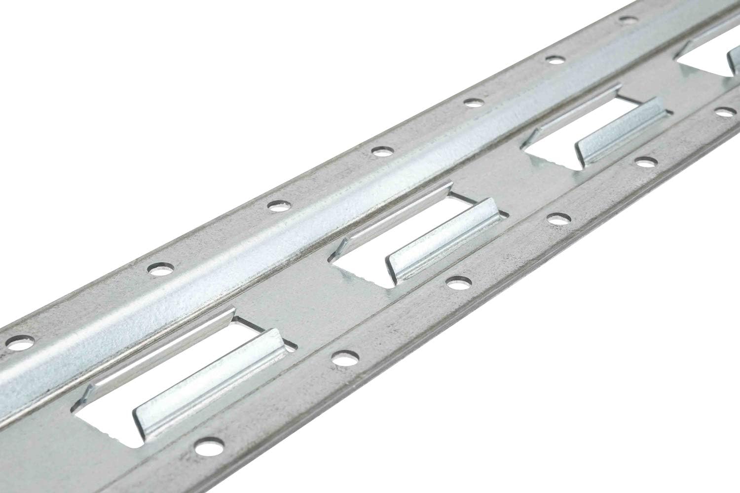 8 Pack 5' Vertical E-Track Galvanized Steel Tie-Down Rail H11115