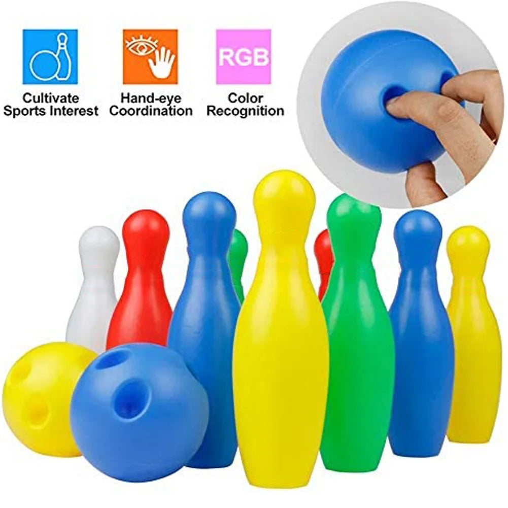 Kids Bowling Set Indoor Outdoor Games O1332