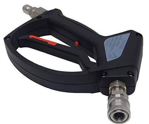 Black Spray Gun with SS QC Fittings L90802