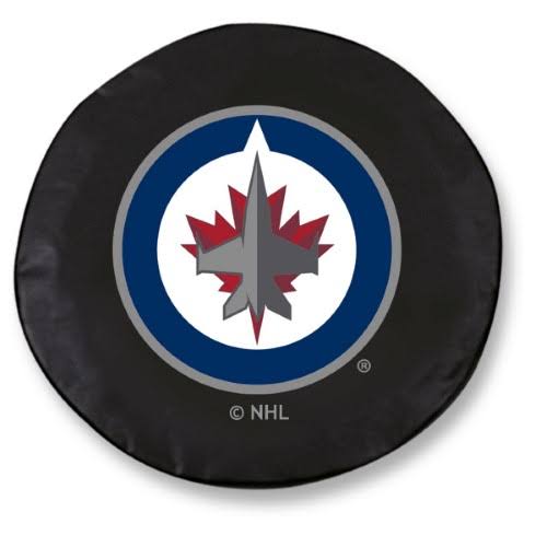 Black Vinyl Fitted Spare Car Tire Cover K717263