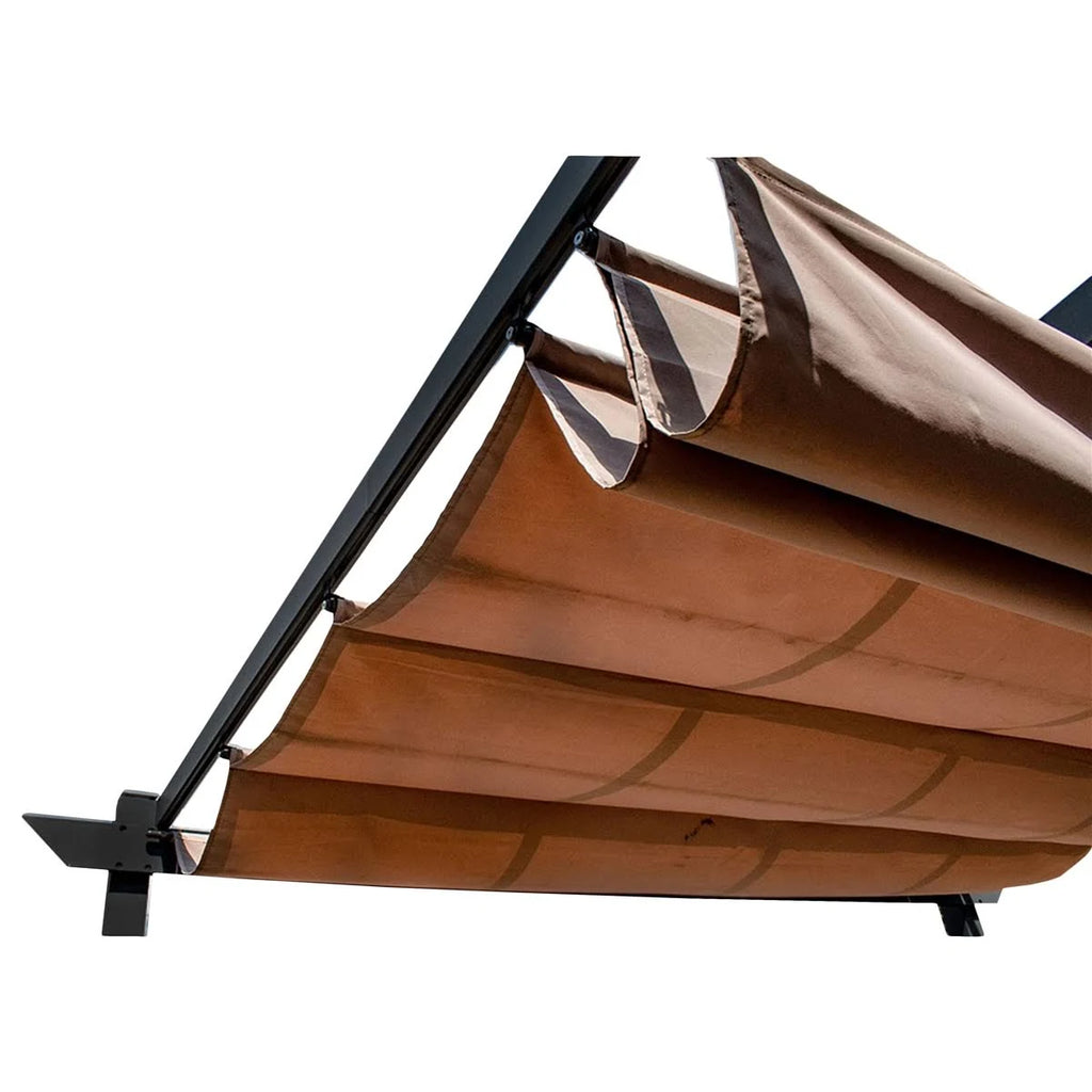 Sand 13 x 10 Feet Pergola Canopy Fabric Replacement J587557