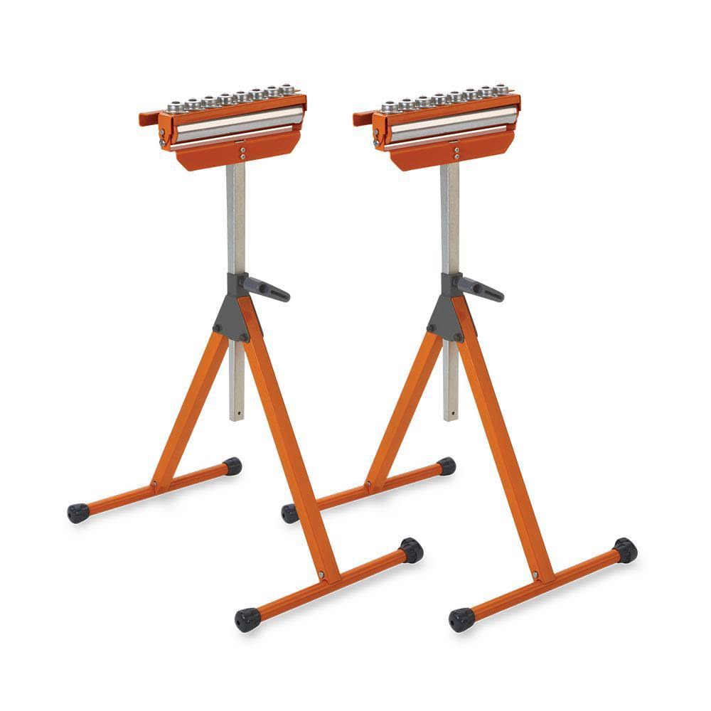 Tri-Function Pedestal Roller Stand, Pack of 2 Y577