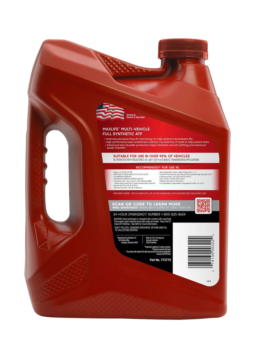 Full Synthetic Automatic Transmission Fluid 1 GA G59398