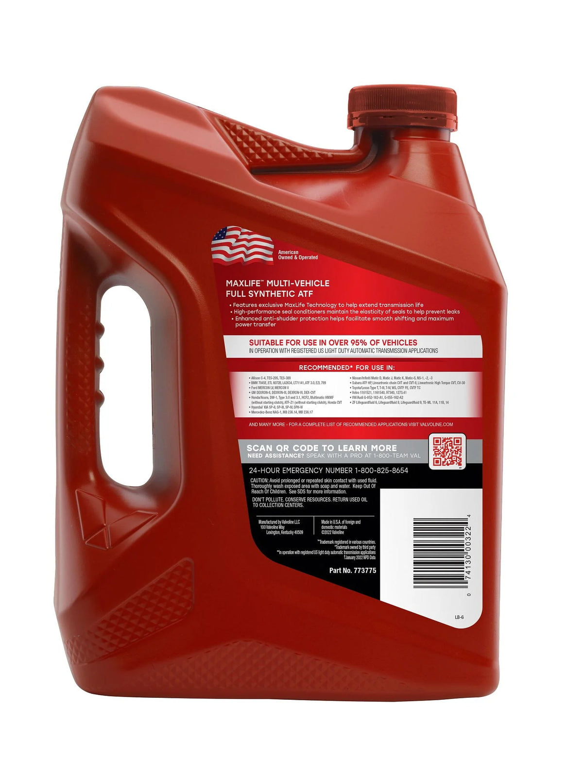Full Synthetic Automatic Transmission Fluid 1 GA G59398