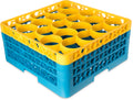 20 Compartments Dishwasher Glass Rack with 3 Color Coded Extenders A1246
