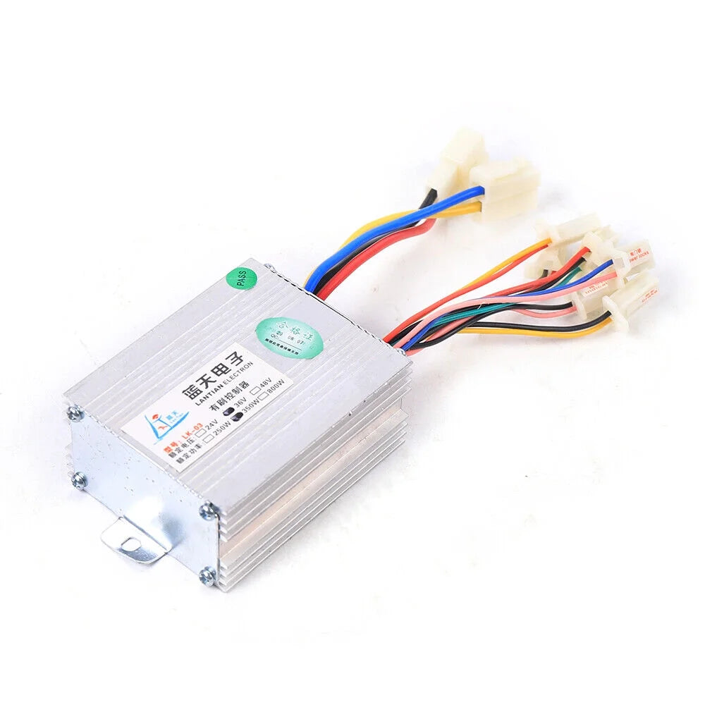 36V 350W E-Bike Motor Thumb Kit Mountain Bike Conversion Kit Electric Bicycle Brush Motor W/Freewheel A532