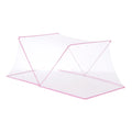 Pink Foldable Bed Canopy 190x100x80cm D7236